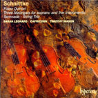 Timothy Mason / Schnittke : Piano Quintet, Three Madrigals, Serenade, Trio (수입/미개봉/cda66885)