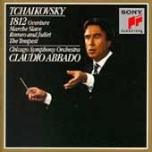 Claudio Abbado / Tchaikovsky : 1812 Overture Op.49, Slavonic March Op.31, Romeo And Juliet, The Tempest Op.18 (수입/미개봉/sk47179)