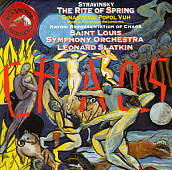 Leonard Slatkin / Stravinsky: The Rite Of Spring, Ginastera: Popol Vuh, Haydn: Representation of Chaos (수입/미개봉/09026609932)