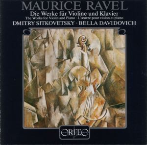 Dmitry Sitkovetsky, Bella Davidovich / Ravel : Works For Violin &amp; Piano (수입/미개봉/c108841a)
