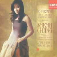 [중고] Sarah Chang (장영주) / Strauss - Violin Concerto &amp; Sonata (ekcd0491)