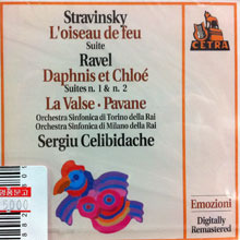Sergiu Celibidache / Stravinsky : L&#039;oiseau De Feu, Ravel : Daphnis Et Chole, La Valse, Pavane (digitally remastered/수입/미개봉/cdar2008)