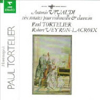 Paul Tortelier, Robert Veyron-Lacroix / Vivaldi : 6 Sonates Pour Violoncelle Et Clavecin/ Paul Tortelier (미개봉/2292456582)