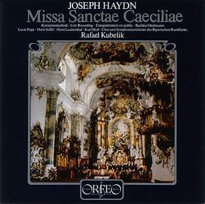 [중고] Rafael Kubelik / Haydn: Missa Sanctae Caeciliae (수입/c032822a)