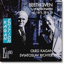 [중고] Oleg Kagan, Sviatoslav Richter / Beethoven : Violin Sonata (수입/lcl145)