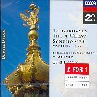 Vladimir Ashkenazy / Tchaikovsky : Symphonies No4-6 (수입/미개봉/2CD/4438442)