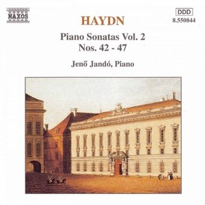 [중고] Jeno Jando / Haydn : Piano Sonatas Vol. 2, Nos.42-47 (수입/8550844)