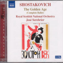 [중고] Dmitri Shostakovich / 발레 전곡 &#039;황금시대&#039; (The Golden Age/2CD/수입/8.570217-18)