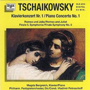 [중고] Vladimir Petroschoff / Tschaikowsky : Klavierkonzert No.1, Piano Conc. No.1 (수입/cls4014)