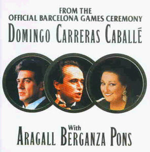 Placido Domingo, Montserrat Caballe, Jose Carreras / From the Official Barcelona Games Ceremony (수입/미개봉/09026612042)
