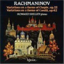 Haward Shelley / Rachmaninov : Variations (수입/미개봉/cda66009)
