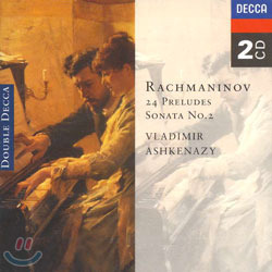 [중고] Vladimir Ashkenazy / Rachmaninov : 24 Preludes (2CD/미개봉/dd3337)
