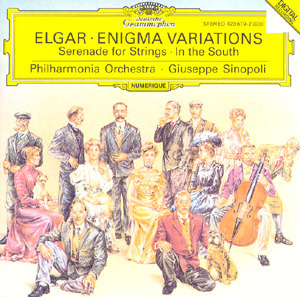 Giuseppe Sinopoli / Elgar: Enigma Variation, Serenade (미개봉/dg0902)