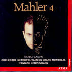 Yannick Nezet-Seguin / Mahler : Symphony No.4 (수입/미개봉/acd22306)