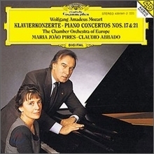 [중고] Maria Joao Pires, Claudio Abbado / Mozart : Piano Concertos No.17 K.453, No.21 K.467 (모차르트 : 피아노 협주곡 17, 21번/미개봉/dg3709)