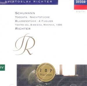 Sviatoslav Richter / A Schumann Recital (미개봉/dd2170)