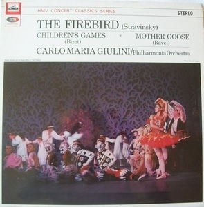 [중고] [LP] Carlo Maria Giulini / Stravinsky: The Firebird Etc (수입/sxlp30067)