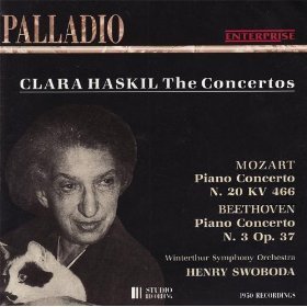 [중고] Clara Haskil, Henry Swoboda / Mozart: Concrto for Piano and Orchestra No. 20 - Beethoven: Concerto for Piano and Orchestra No. 3 (수입/pd4179)