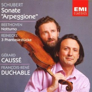 Gerard Causse, Francois-rene Duchable / Schubert : Apreggione, Beethoven : Notturno, Reinecke : 3 Phantasiestucke (수입/미개봉/72435516626)