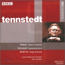 Klaus Tennstedt / Weber : Oberon Overture, Schubert : Symphony No.9, Brahms : Tragic Overture (수입/미개봉/bbcl41952)