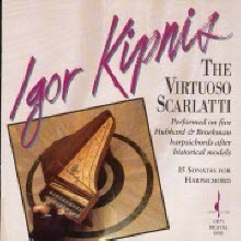 [중고] Igor Kipnis / Scarlatti: 15 Sonatas For Harpsichord (수입/cd75)