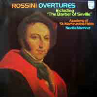 [중고] [LP] Neville Marriner / Rossini : Overtures (수입/6500878)