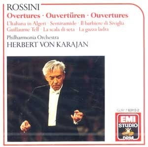 Herbert Von Karajan / Rossini: Overtures (수입/미개봉/7631132)