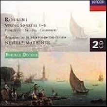 Neville Marriner / Rossini : String Sonatas Nos.1-6 (2CD/미개봉/dd3336)