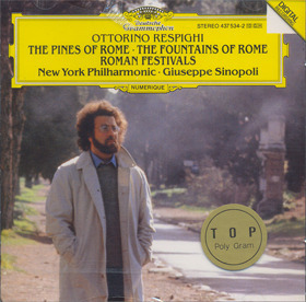 Giuseppe Sinopoli / Respighi : Fontane di Roma, Pini di Roma, Roman Festivals (미개봉/dg1373)