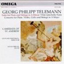 Camerata of St. Andrew, Susan Milan, Leonard Friedman / Telemann: Suite for Flute and Strings, Don Quichotte, Concerto for Flute (미개봉/oovc5004)
