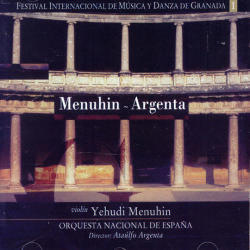 Yehudi Menuhin / Orquesta Nacional De Espana (수입/미개봉/65140)