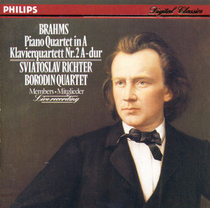 Sviatoslav Richter, Borodin Quartet / Brahms : Piano Quartet No.2 Op.26 (미개봉/dp1735)