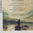 Evgeny Petrov / Brahms : Music For Clarinet (수입/미개봉/ktc1177)