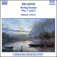 [중고] Stuttgart String Sextet / Brahms : String Sextets No.1 Op.18, No.2 Op.36 (수입/8550436)