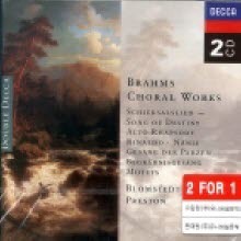 Herbert Blomstedt, Stephen Cleobury / Brahms : Choral Works (2CD/수입/미개봉/4525822)