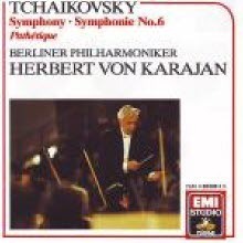 [중고] Herbert von Karajan / Tchaikovsky : Symphonie No. 6 Pathetique (수입/cdm7690432)