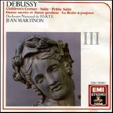 [중고] Jean Martinon / Debussy : Complete Orchestral Works 3 (수입/cdm7695892)