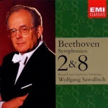 [중고] Wolfgang Sawallisch / Beethoven: Symphonies 2 &amp; 8 (수입/077775450224)