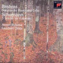 [중고] Anner Bylsma, Lambert Orkis / Brahms: Cello Sonatas No.1 Op.38, Op.99, Schumann: Funf Stucke Im Volkston Op.102 (수입/sk68249)