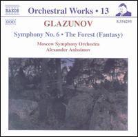 [중고] Alexander Anissimov / Glazunov: Symphony No.6, The Forest (수입/8554293)