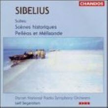 [중고] Leif Segerstam / Sibelius: Suites: Scenes Historiques I &amp; II, Pelleas Et Malisande (수입/chan9483)