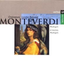 [중고] Nigel Rogers Chiaroscuro, London Baroque / Sigismondo d&#039;India, Claudio Monteverdi: Mannerist Madrigals (수입/724356116528)