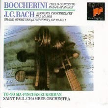 [중고] Yo-Yo Ma, Pinchas Zukerman / Boccherini : Cello Concerto, J.C.Bach : Sinfonia Concertante (수입/sk39964)