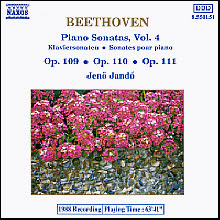 [중고] Jeno Jando / Beethoven : Piano Sonatas Vol.4 - No.30 Op.109, No.31 Op.110, No.32 Op.111 (수입/8550151)