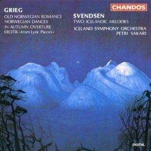 [중고] Petri Sakari / Grieg: Old Norwegian Romance, Norwegian Dances, Svendsen: Two Icelandic Melodies (chan9028)