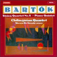 [중고] Chilingirian String Quartet / Bartok : String Quartet 6, Piano Quintet (수입/chan8660)