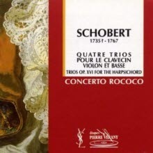 [중고] Le Concerto Rococo, Jean-Patrice Brosse, Alice Pierot, Paul Carlioz / Schobert : 4 trios pour le clavecin, violon &amp; basse (수입/pv791042)