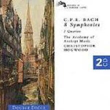 Christopher Hogwood / Bach : 8 Symphony (2CD/수입/미개봉/4557152)