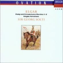 [중고] Georg Solti / Elgar : Pomp And Circumstance Op.39, Enigma Variations Op.36 (수입/4177192)