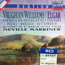 Neville Marriner / Vaughan Willams, Elgar : Fantasia On Greenleeves, Serenade (수입/미개봉/4177782)